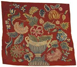 Chair Seat Needlework Upholstery 