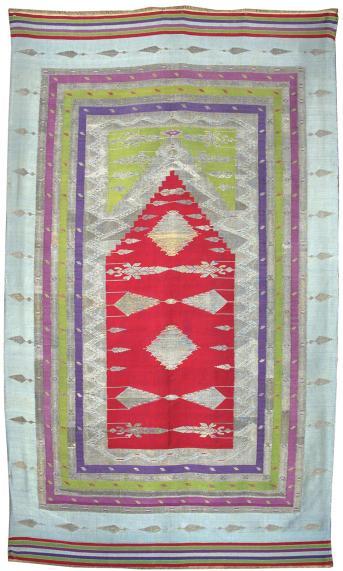 Silk Tapestry Prayer Rug