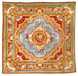 Pair Armorial Savonnerie Carpets