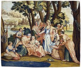 The Infant Moses and the Daughter of Pharaoh